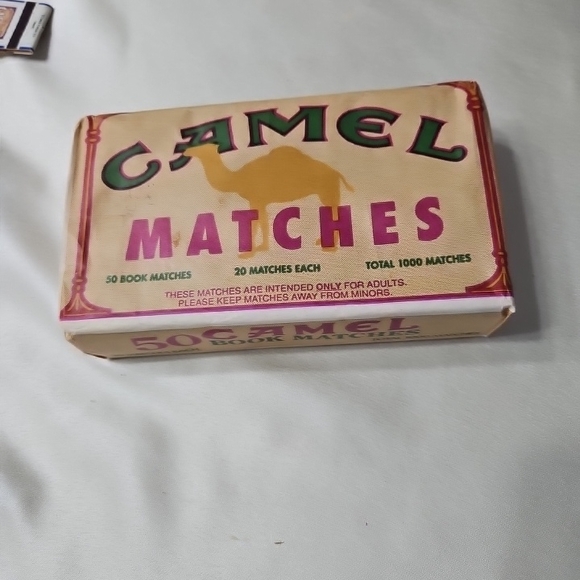 Vintage Camel Matches In New Unopened Package- For The Collector In Your Family - Picture 1 of 6